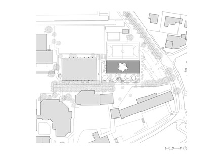 Büro B Architekten: Kindergarten des Schulkomplexes Rain, Ittigen
