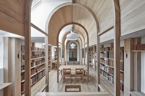 Crawshaw Architects: Die Bibliothek, Stanbridge Mill Farm, Dorset
