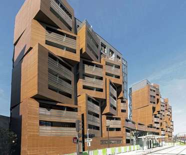 OFIS architects: Basket apartments in Paris
