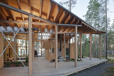 Koponen: Haus am Saimaa-See in Finnland
