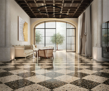 Neue Kollektionen FMG: mit Venice Villa eine Renaissance des venezianischen Terrazzobodens
