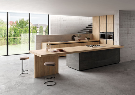 Küchenarbeitsplatten in Holzoptik: Die neue Kollektion Rovere SapienStone
