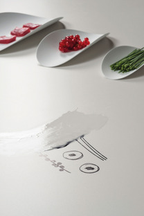 Sicherheit und Hygiene in der Küche: Küchenarbeitsplatten Active Surfaces SapienStone
