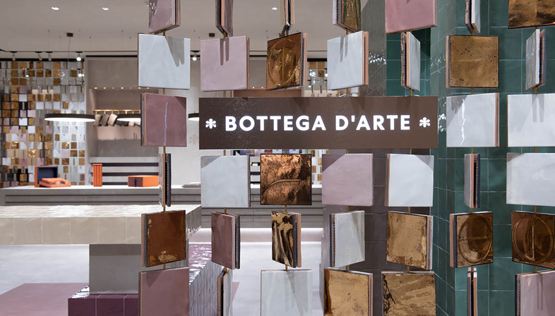 Hochwertige Verkleidungen Bottega d’Arte: der Charme von Handwerkskunst und rotem Ton
