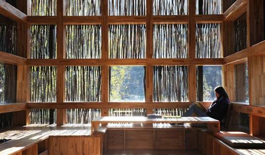 Bibliothek im Wald, Li Xiaodong
