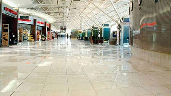 International Departures Terminal von Kapstadt
