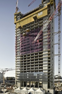 Die Struktur des Allianz Tower in Mailand - Andrea Maffei e Associati
