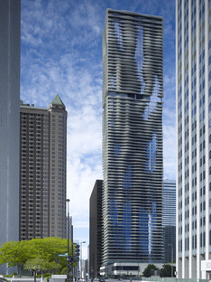 Aqua Tower von Studio Gang in Chicago 
