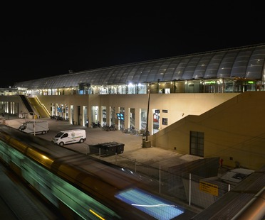 Der Ausbau des Bahnhofs von Montpellier aus ETFE, von AREP
