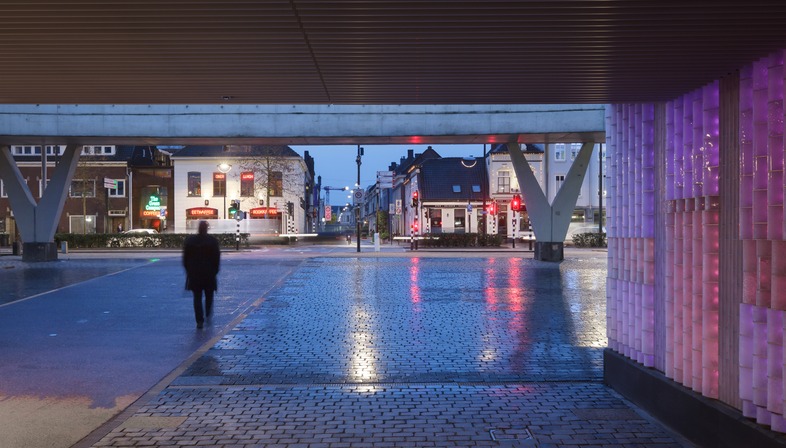 LED unf Glas für die Willem-II-Passage in Tilburg


