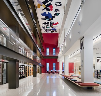 Die Bibliothek SNFL von Mecanoo: Renovierung und Erweiterung an der Fifth Avenue
