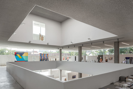 Kunstschule aus Beton in Antwerpen von Atelier Kempe Thill
